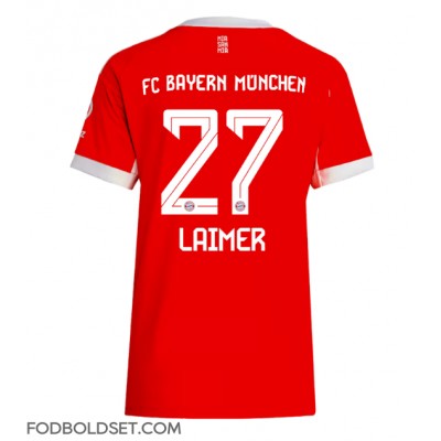 Bayern Munich Konrad Laimer #27 Hjemmebanetrøje Dame 2025-26 Kortærmet Bayern Munich Konrad Laimer #27 Hjemmebanetrøje Dame 2025-26 Kortærmet